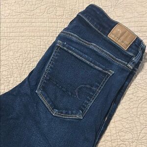 Dark Blue Denim Jeans